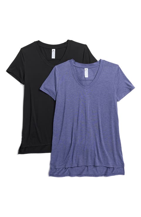 City View 2-Pack High-Low T-Shirts