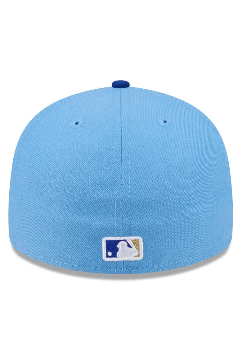 Men's New Era  Light Blue/Royal Kansas City Royals 2026 Spring Training 59FIFTY Fitted Hat, Alternate, color, Light Blue