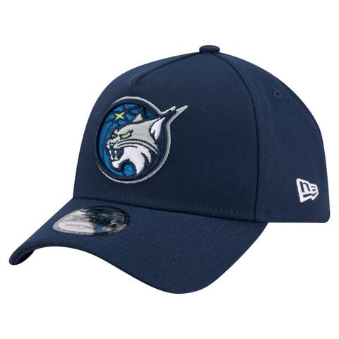 Men's New Era  Navy Minnesota Lynx Core Logo A-Frame 9FORTY Adjustable Hat