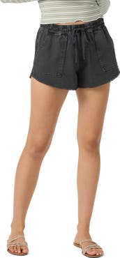 O'Neill Sevie Drawstring Cotton Twill Shorts