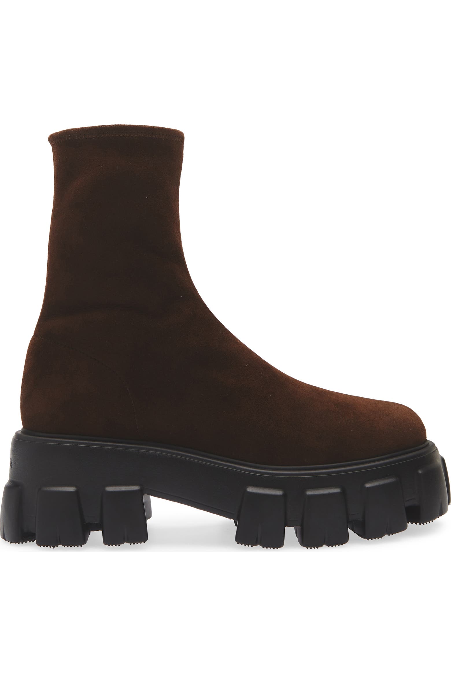 Monolith Code Editor Prada Monolith Lug Sole Bootie (Women) | Nordstrom