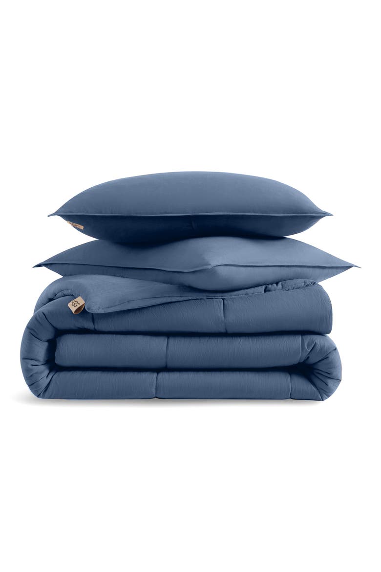 Devon Comforter & Sham Set, Main, color, DESERT BLUE