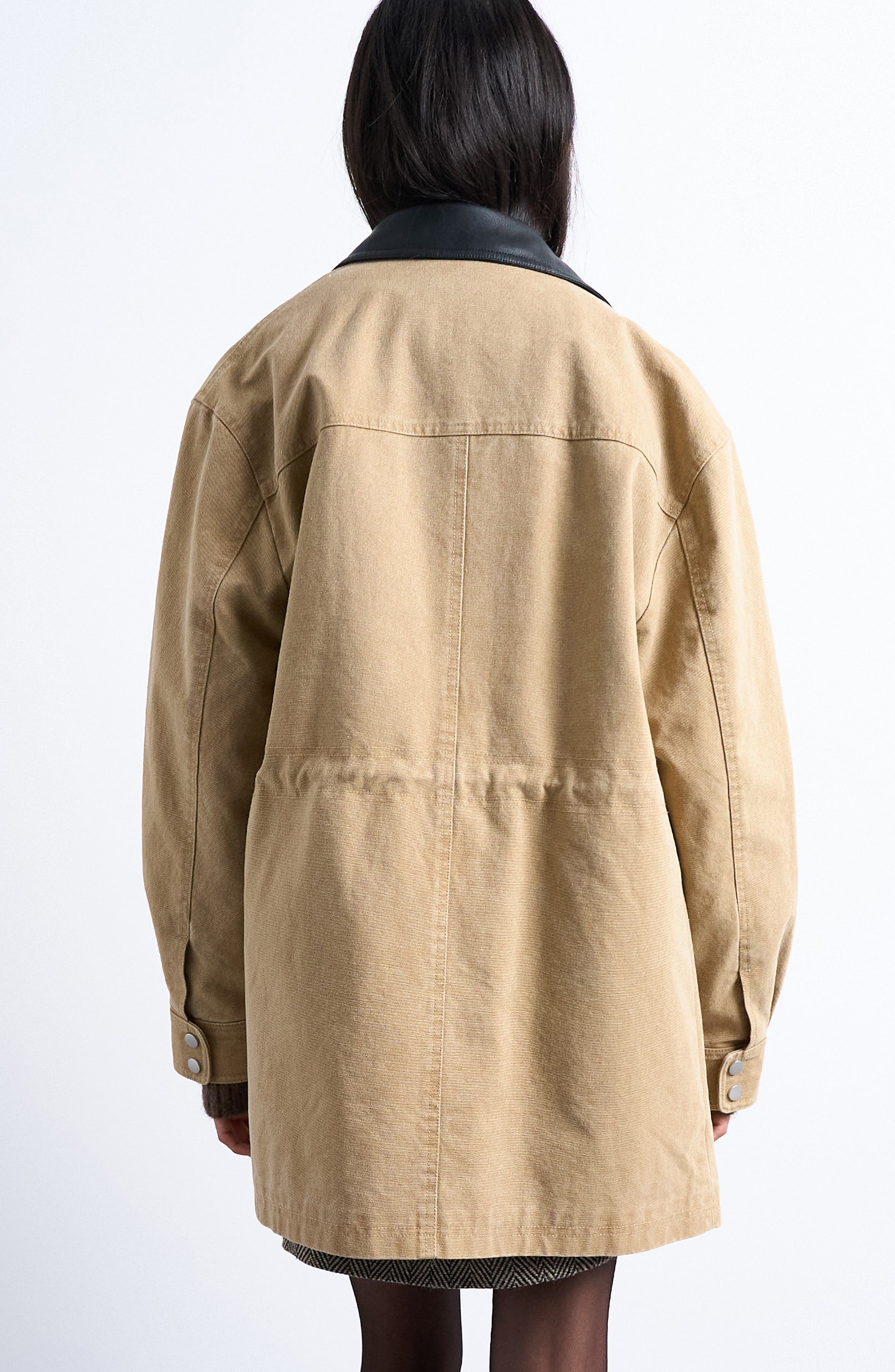 Cotton Blend Barn Jacket - image 2