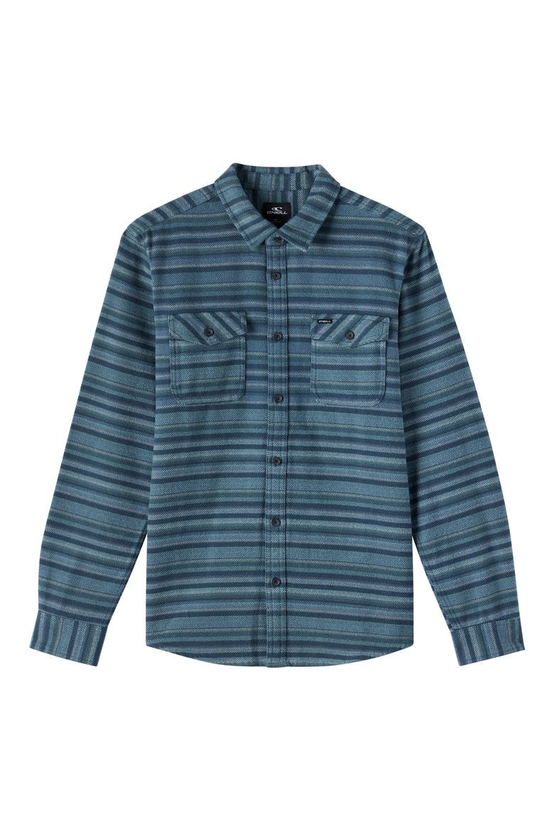 Kids' Richmond Flannel Button-Up Shirt, Main, color, CITADEL