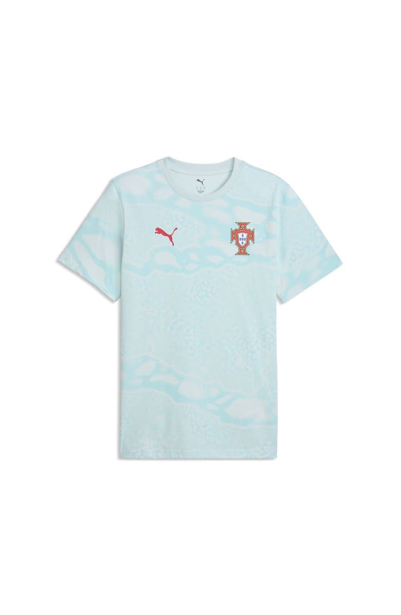 PUMA Men's Puma Mint Portugal National Team AOP FtblCulture T-Shirt, Alternate, color, Mint