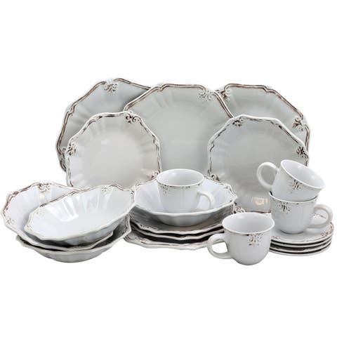 Fleur De Lys 20-Piece Dinnerware Set