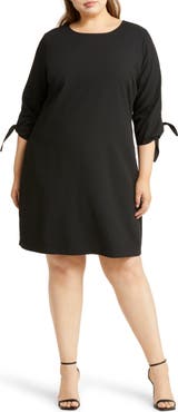 CeCe Tie Sleeve Shift Dress