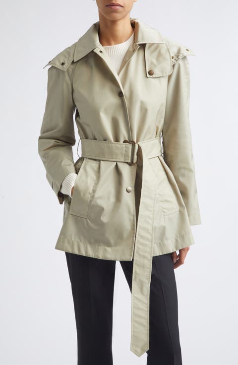 Tilgate Short Hooded Trench Coat