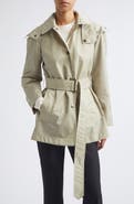 Burberry Tilgate Short Hooded Trench Coat