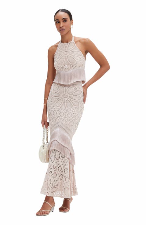 Flower Crochet Skirt