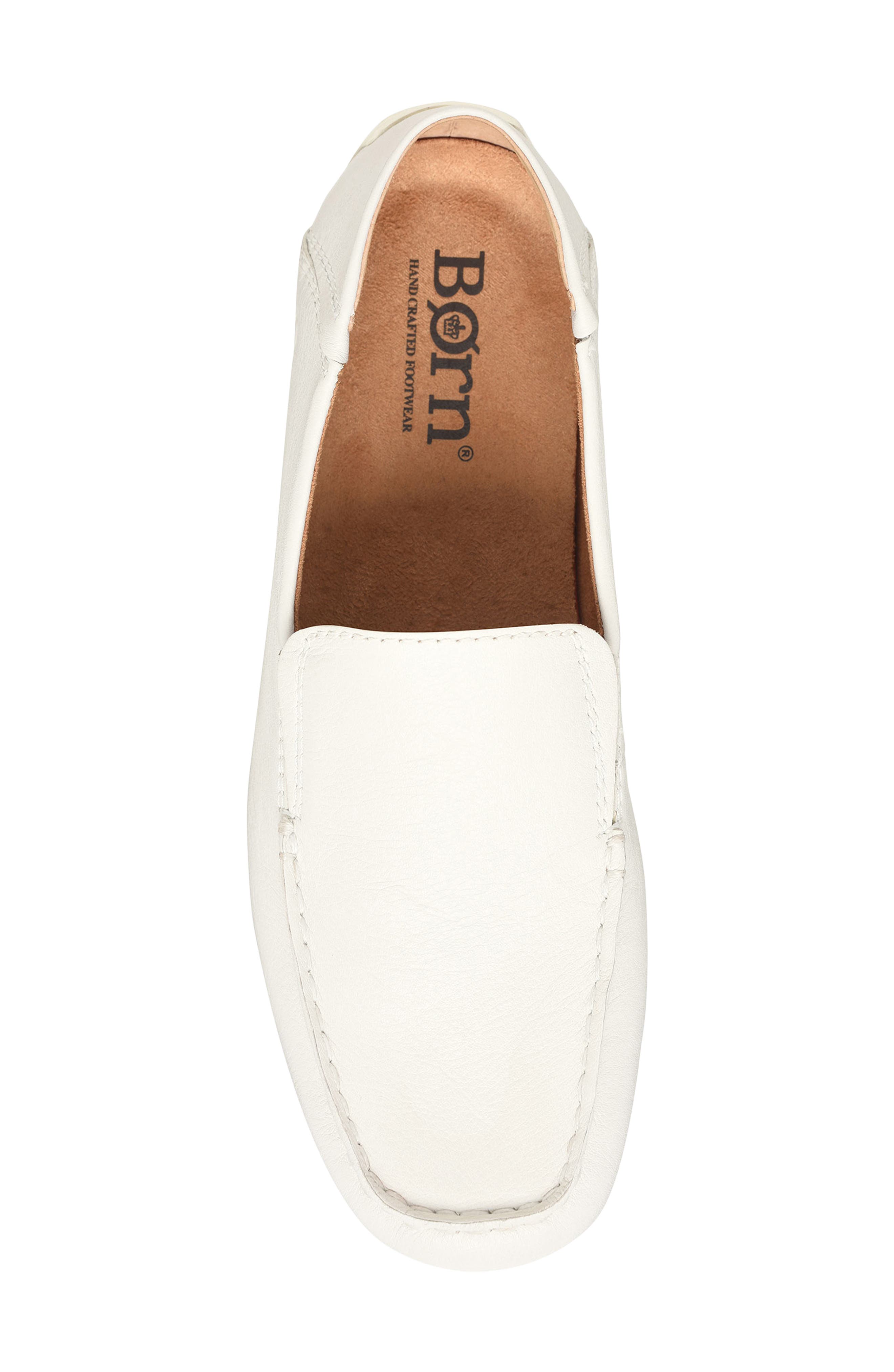 Børn Marcel Loafer, Alternate, color, White Leather