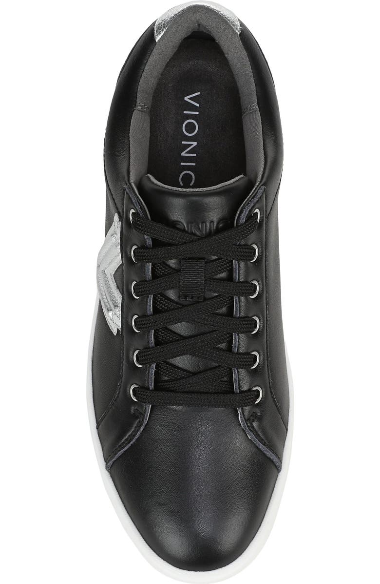 Vionic Kearny 2.0 Platform Sneaker - Multiple Widths Available, Alternate, color, Black/ Silver