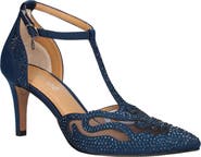 J. Reneé Lisha Rhinestone Pointed Toe Pump