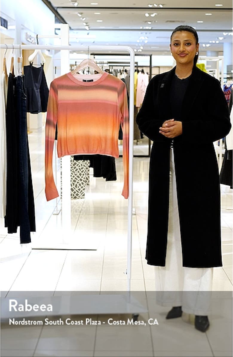 Gradient Stripe Knit Top, sales video thumbnail