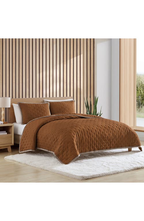 Ugg(r) Devon Uggbraid Quilt & Shams Set In Brown