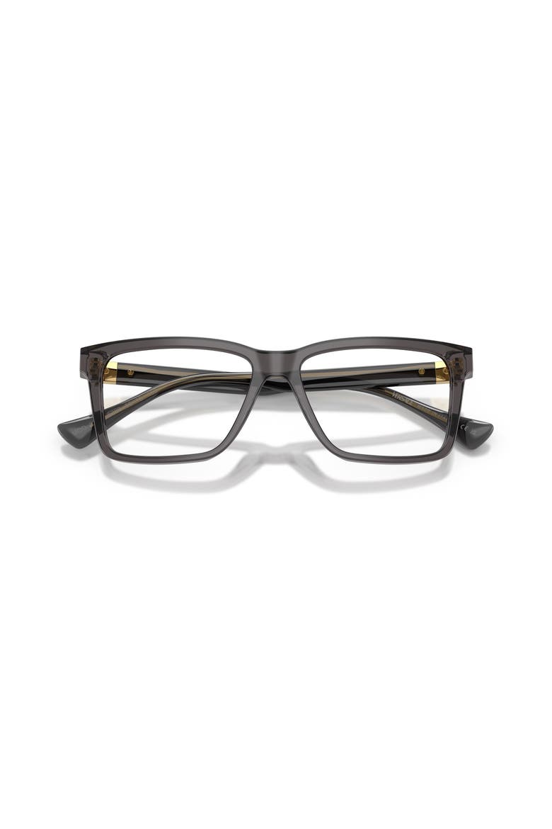 58mm Rectangle optical glasses, Alternate, color, Grey
