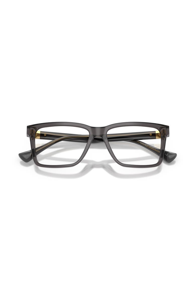 Versace 58mm Rectangle optical glasses, Alternate, color, Grey