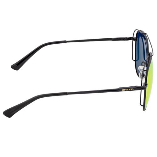 Breed Lyra Polarized Sunglasses In Black/red-yellow