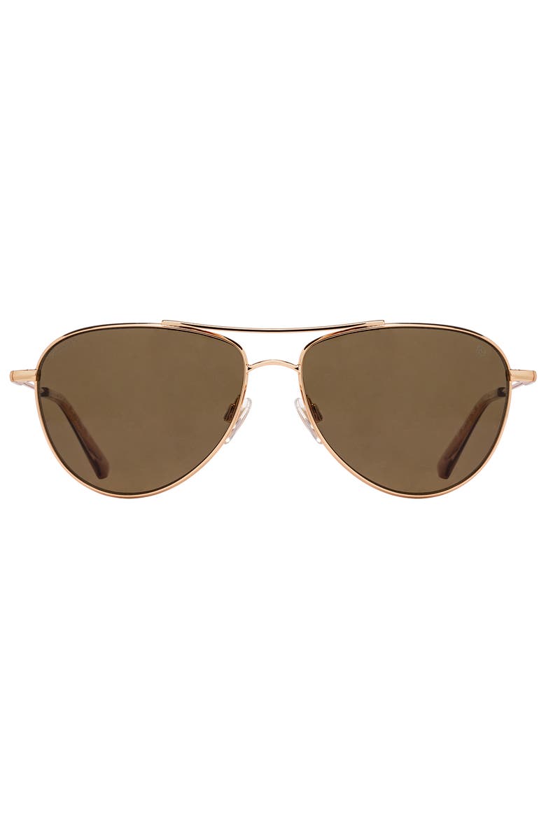 Margot 58mm Round Nylon Polarized, Alternate, color, Rose Gold - BNN-P