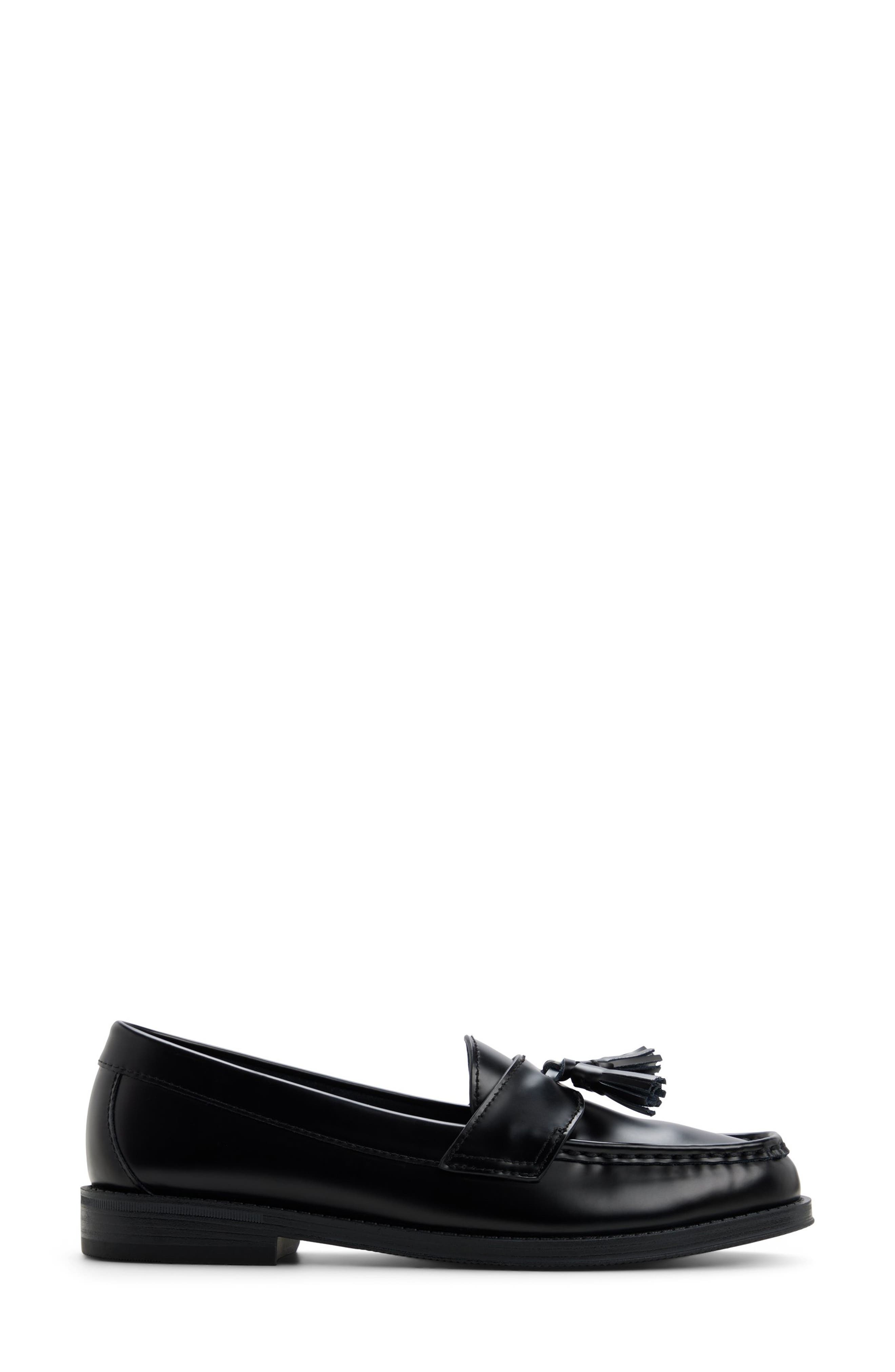 Beatrix Tassel Loafer, Alternate, color, OTHER BLACK