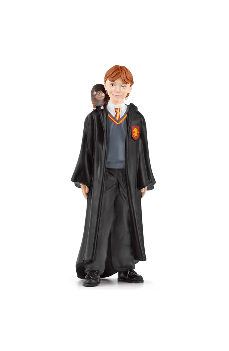 Schleich Wizarding World Ron and Scabbers, 2 Piece Set, Collectible Figurine, Alternate, color, Multicolored