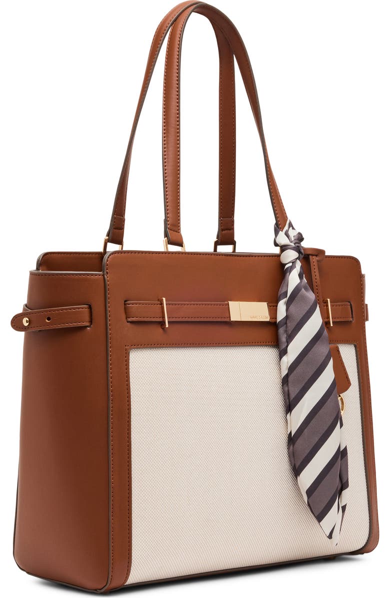 Anne Klein Top Handle Tote Bag, Alternate, color, Hazelnut