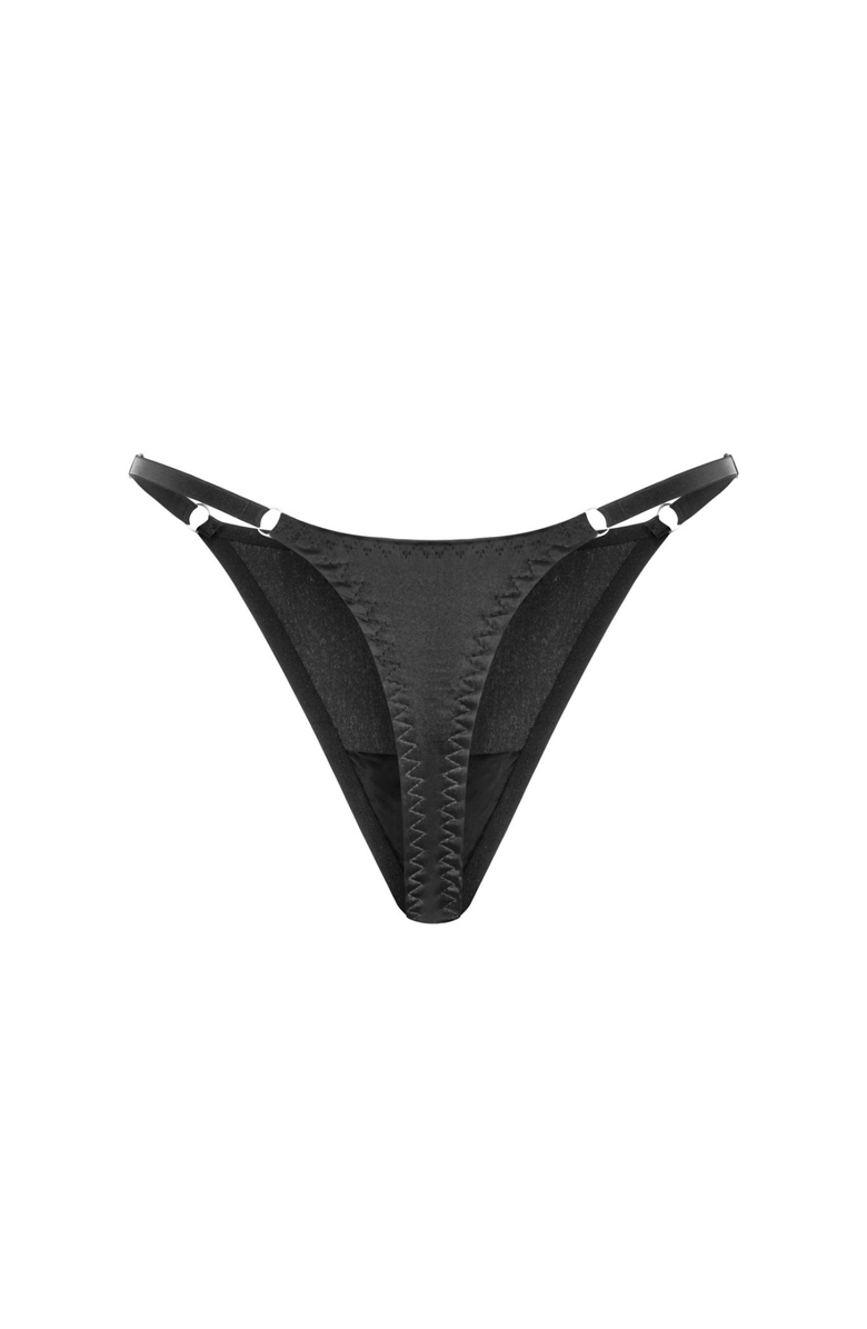Mers Silk Wildy Panties, Alternate, color, Black