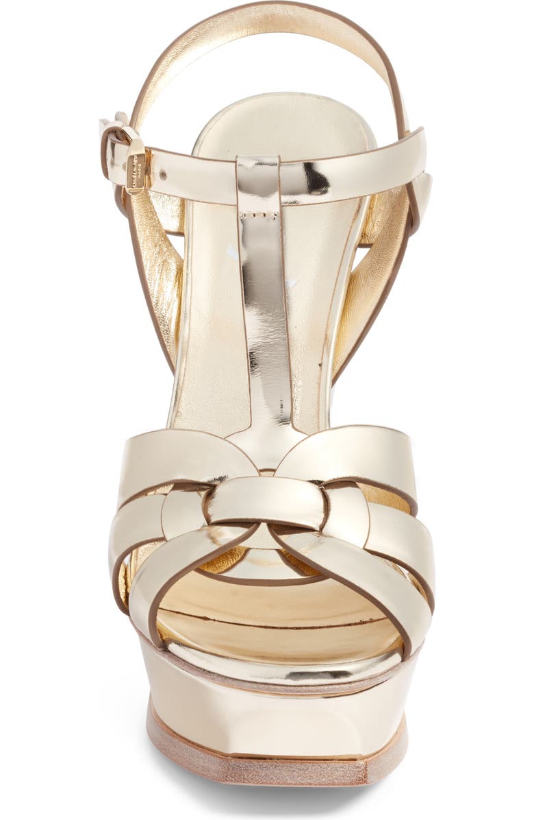 Saint Laurent Tribute Sandal, Alternate, color,