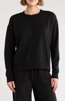 Splendid Velvet Trim Sweater