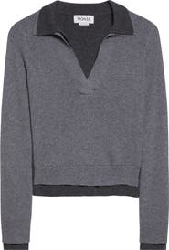 MONSE Doubled Cashmere Polo