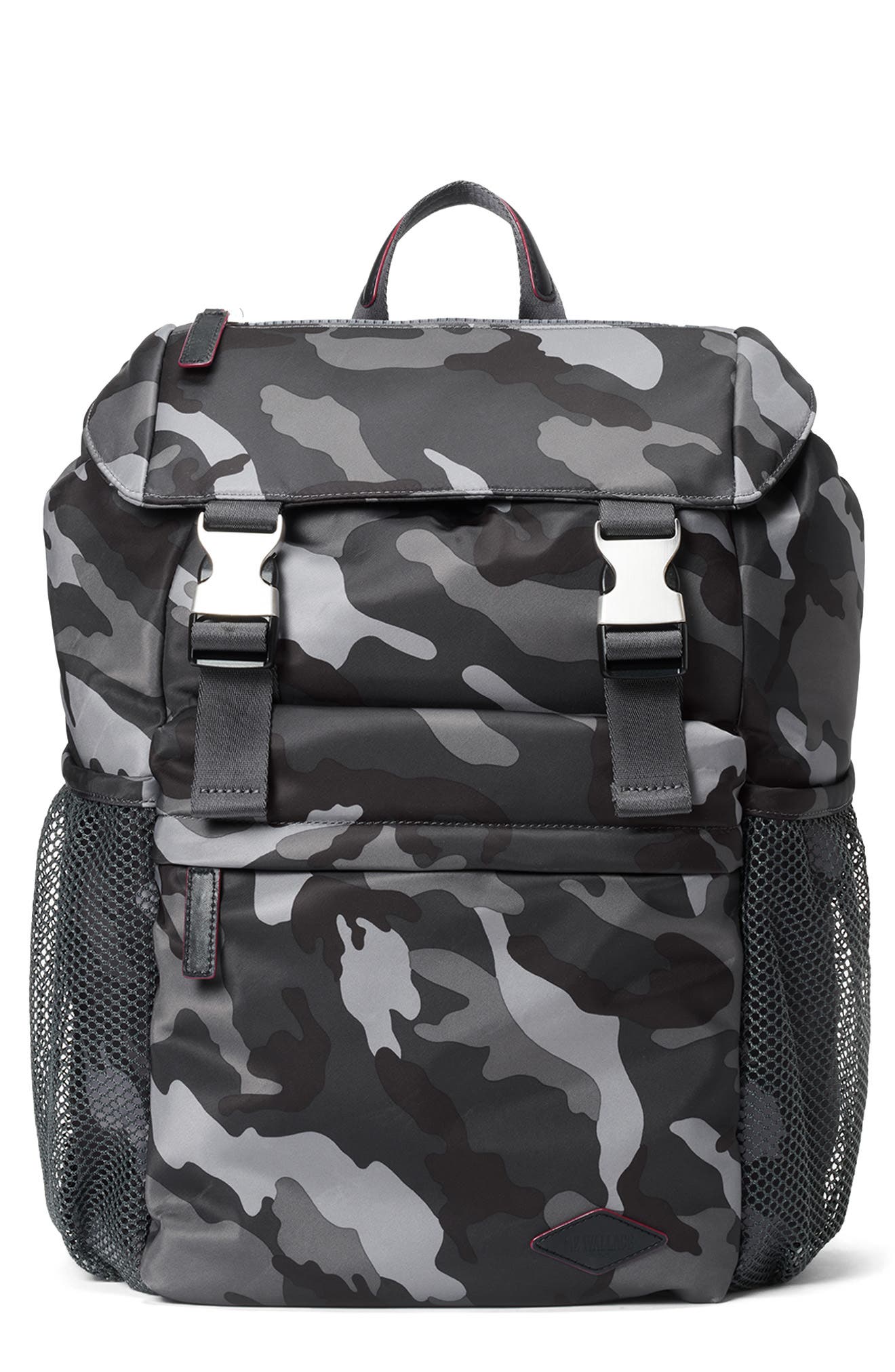 MZ Wallace Large Bleecker Water Resistant Rucksack, Main, color, 