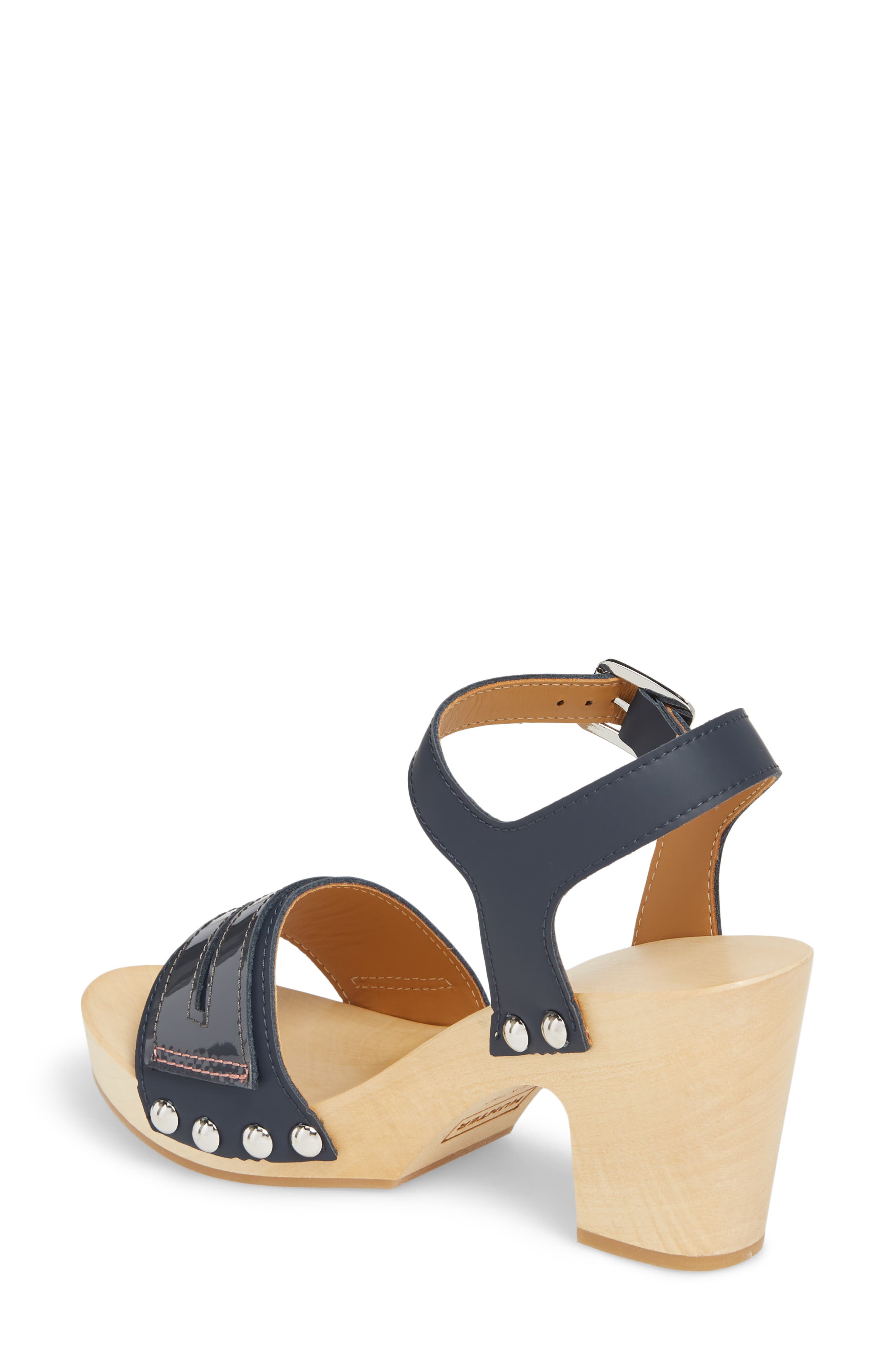 Hunter Refined Penny Loafer Clog Sandal, Alternate, color, 