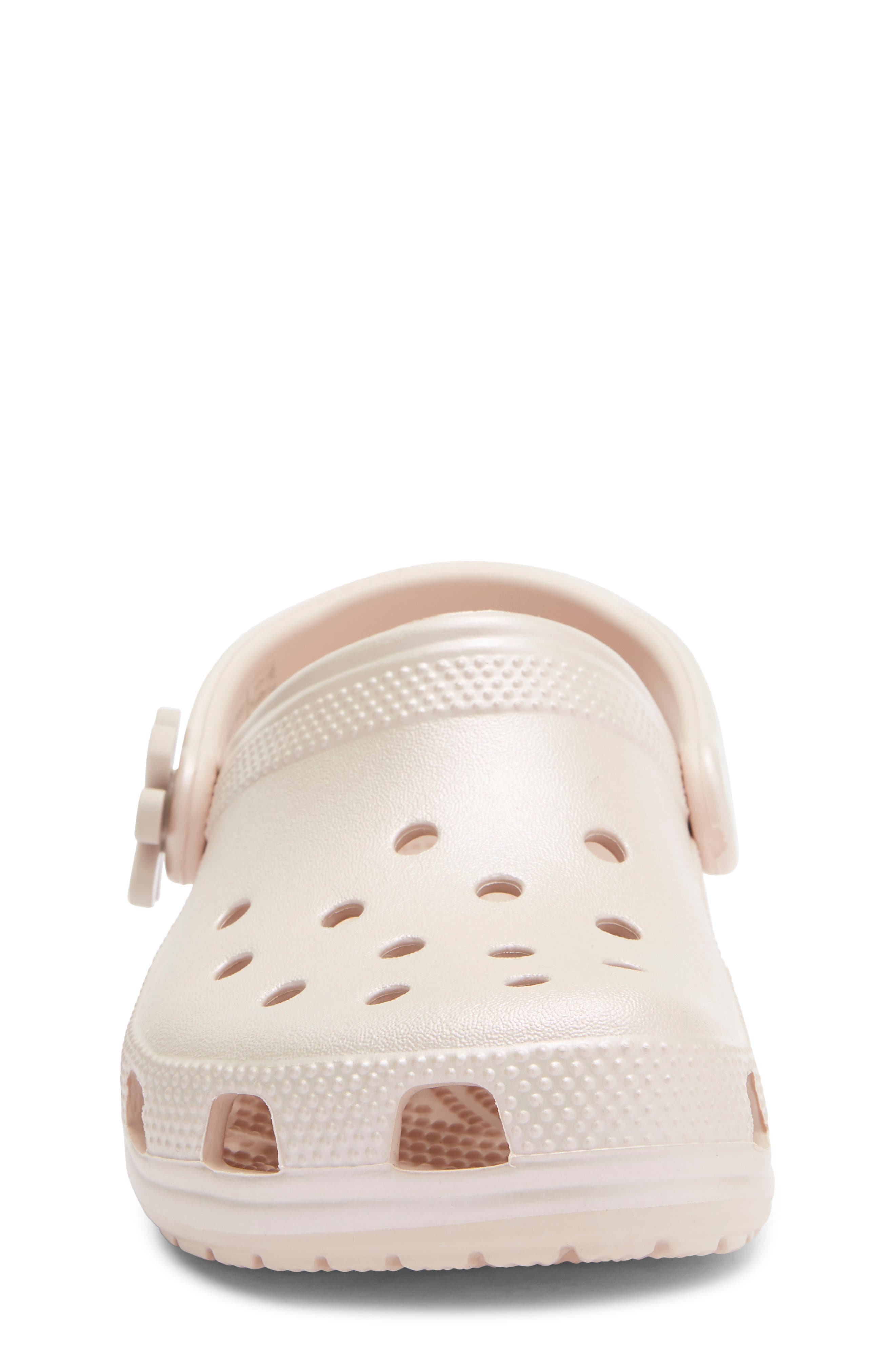 CROCS Kids' Classic Pearl Shine Clog, Alternate, color, Quartz