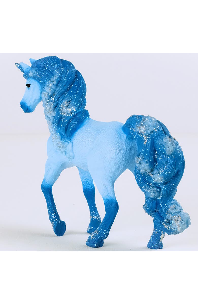 Schleich Bayala Elementa Water Unicorn Mare, Collectible Figure, Kids, Alternate, color, Multicolored