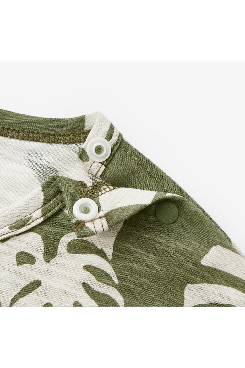 Slub Cotton Pocket Tee, Alternate, color, Island Leaf Silhouette
