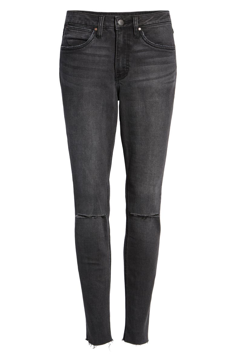 Wrangler Ripped High Waist Skinny Jeans, Alternate, color, 
