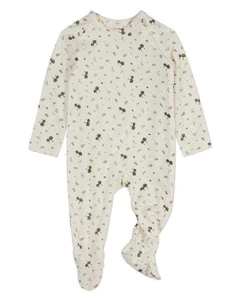 Baby Boys Allover Print Zippered Footie (Baby)