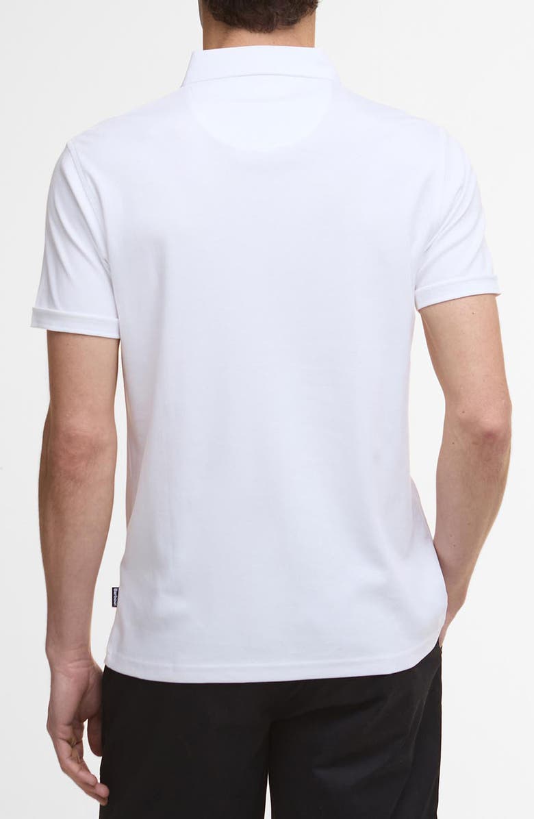 Barbour Corpatch Polo, Alternate, color, White