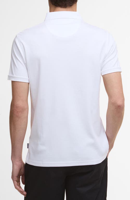 Barbour Corpatch Polo In White