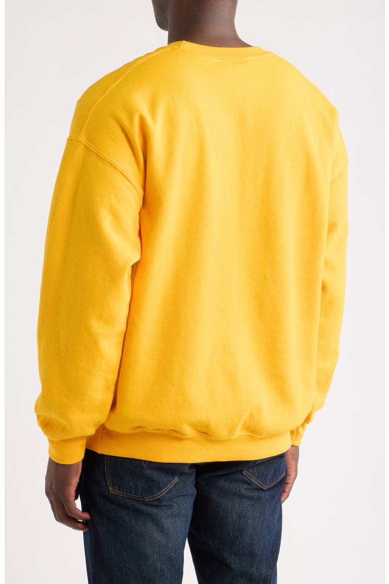 Property of Pittsburgh Steelers Fleece Sweatshirt, Alternate, color, YELLOW