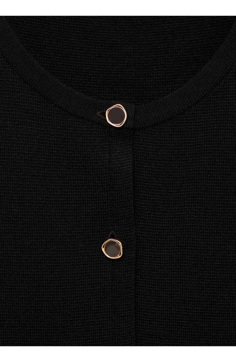 MANGO Matilda Knit Vest, Alternate, color, Chocolate