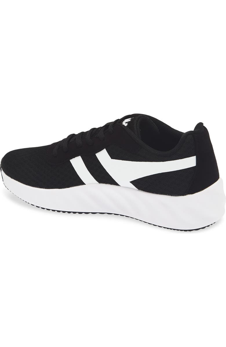 Gola Draken Running Shoe, Alternate, color, Black/ White