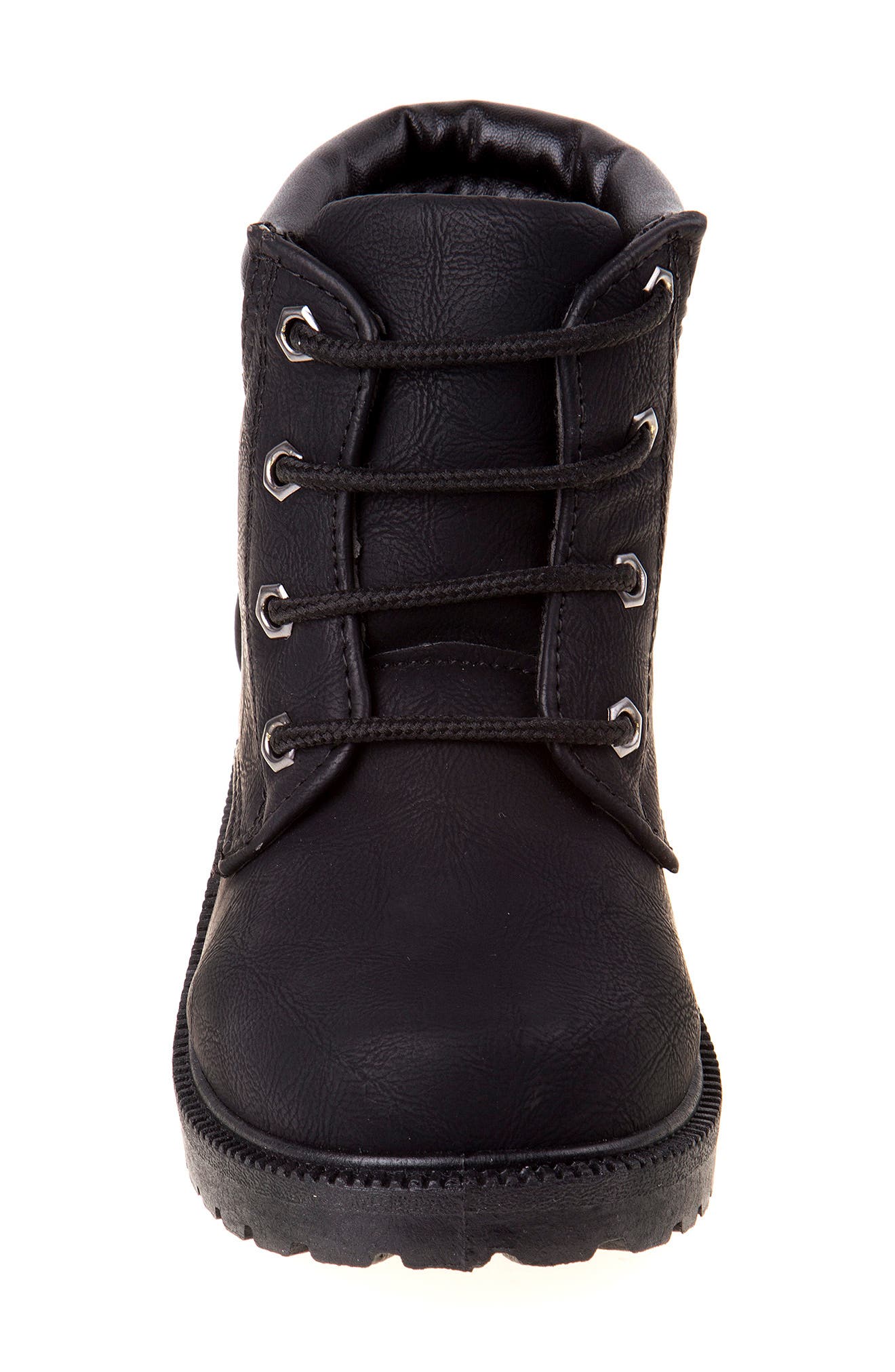 Lug Sole Hiker Boot, Alternate, color, BLACK