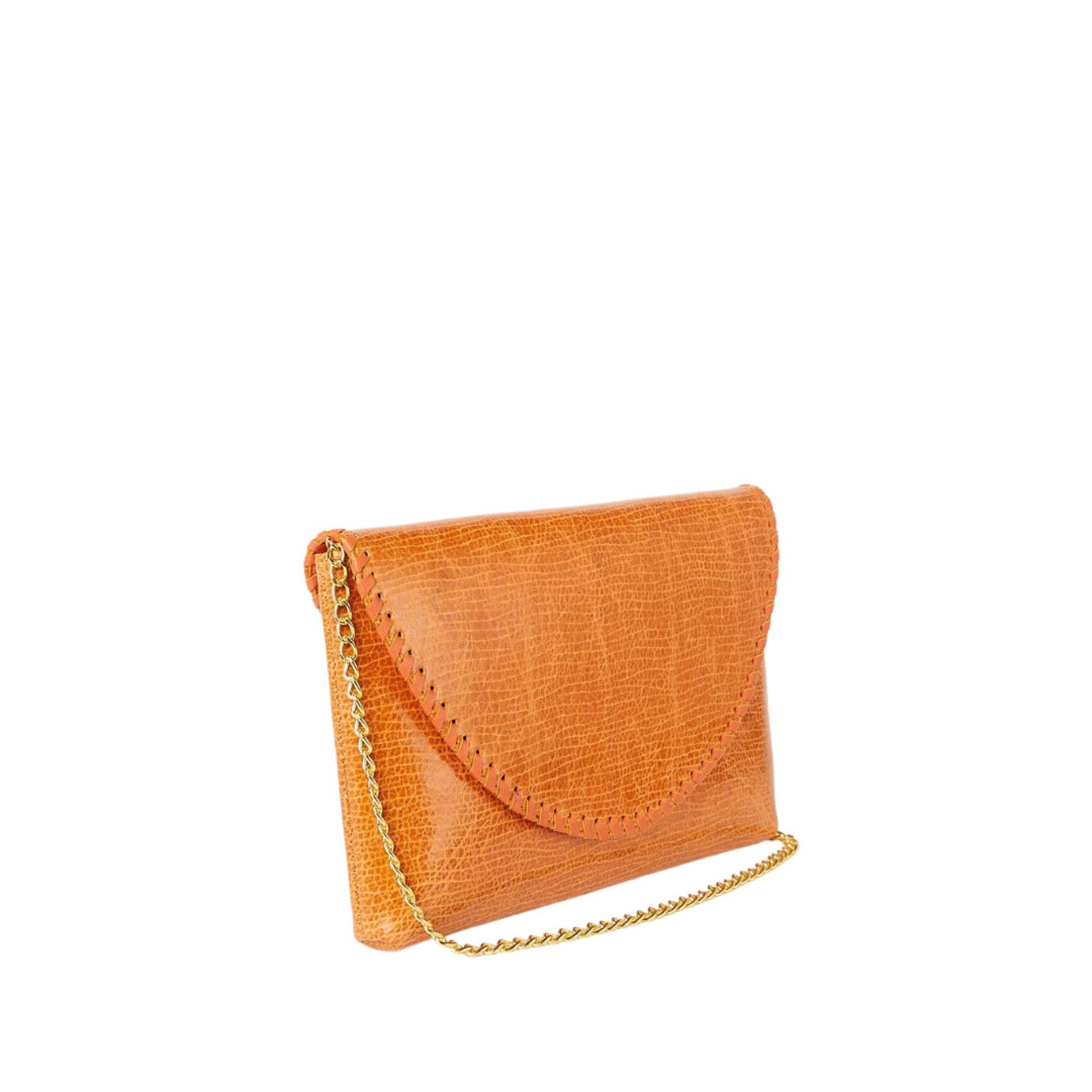 The Cammy Handbag, Alternate, color, Orange Lizard