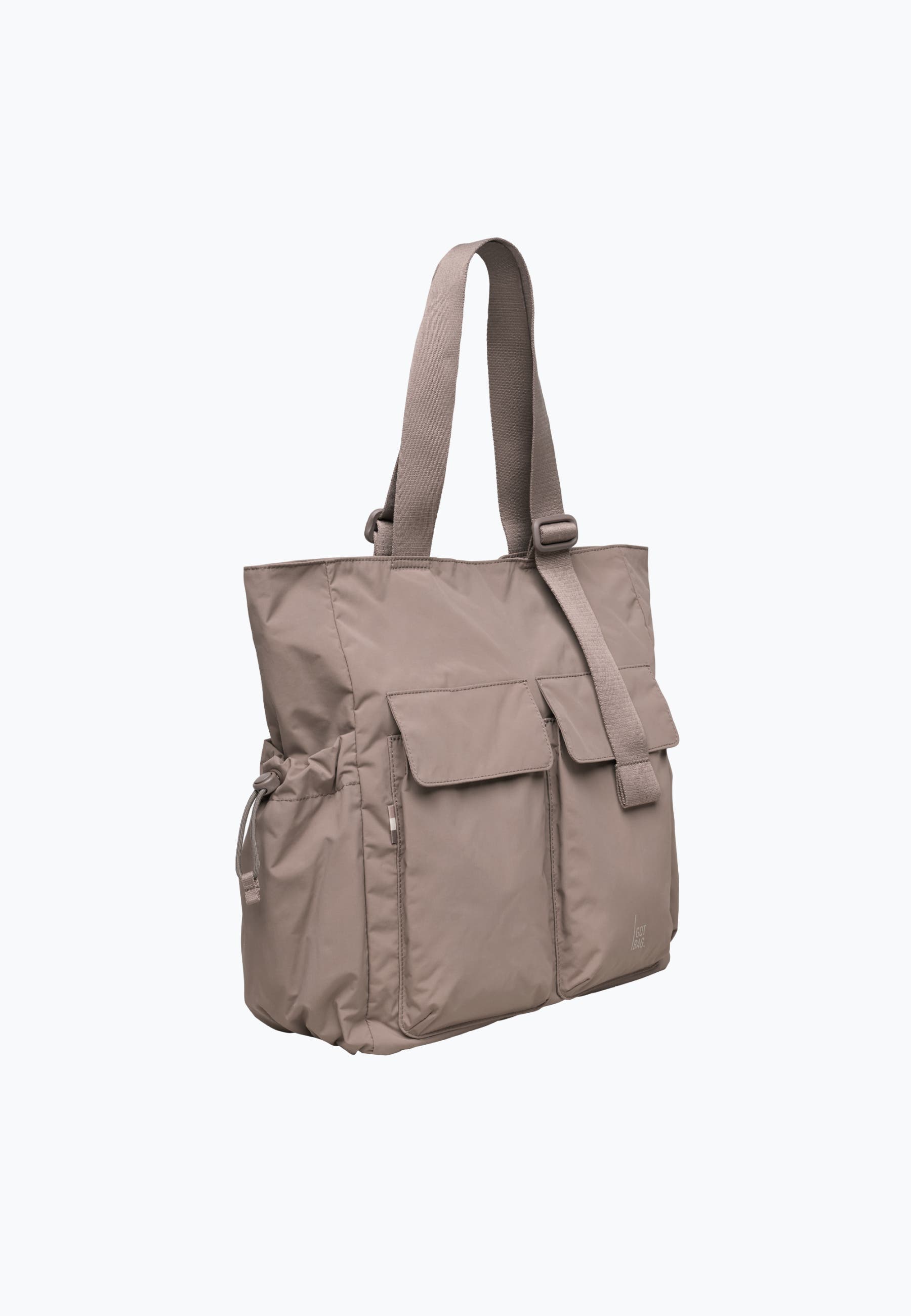 Mellow Tote Recycled Nylon Bag, Alternate, color, oyster