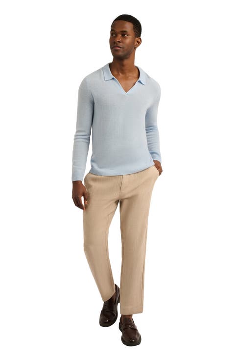 Featherweight Cashmere Sweater Polo