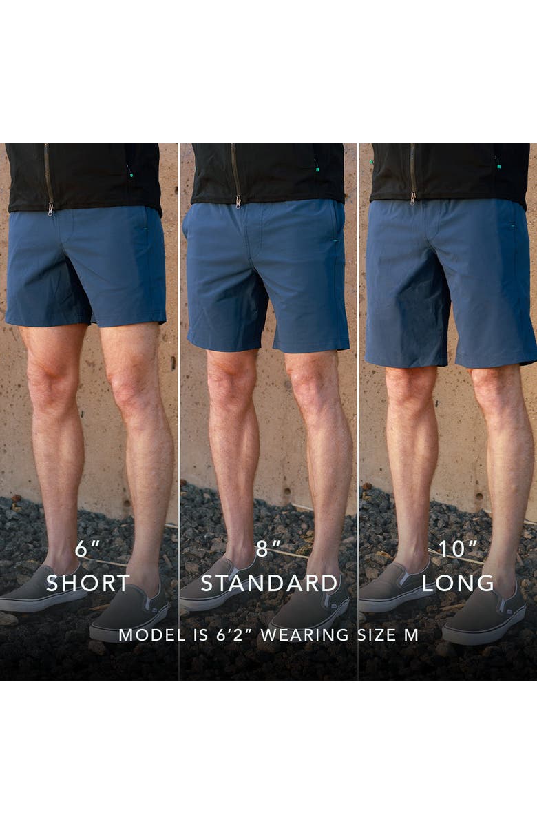 Myles Apparel Everyday Short 8", Alternate, color, Black