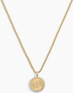 Electric Picks Guardian Cross Coin Necklace