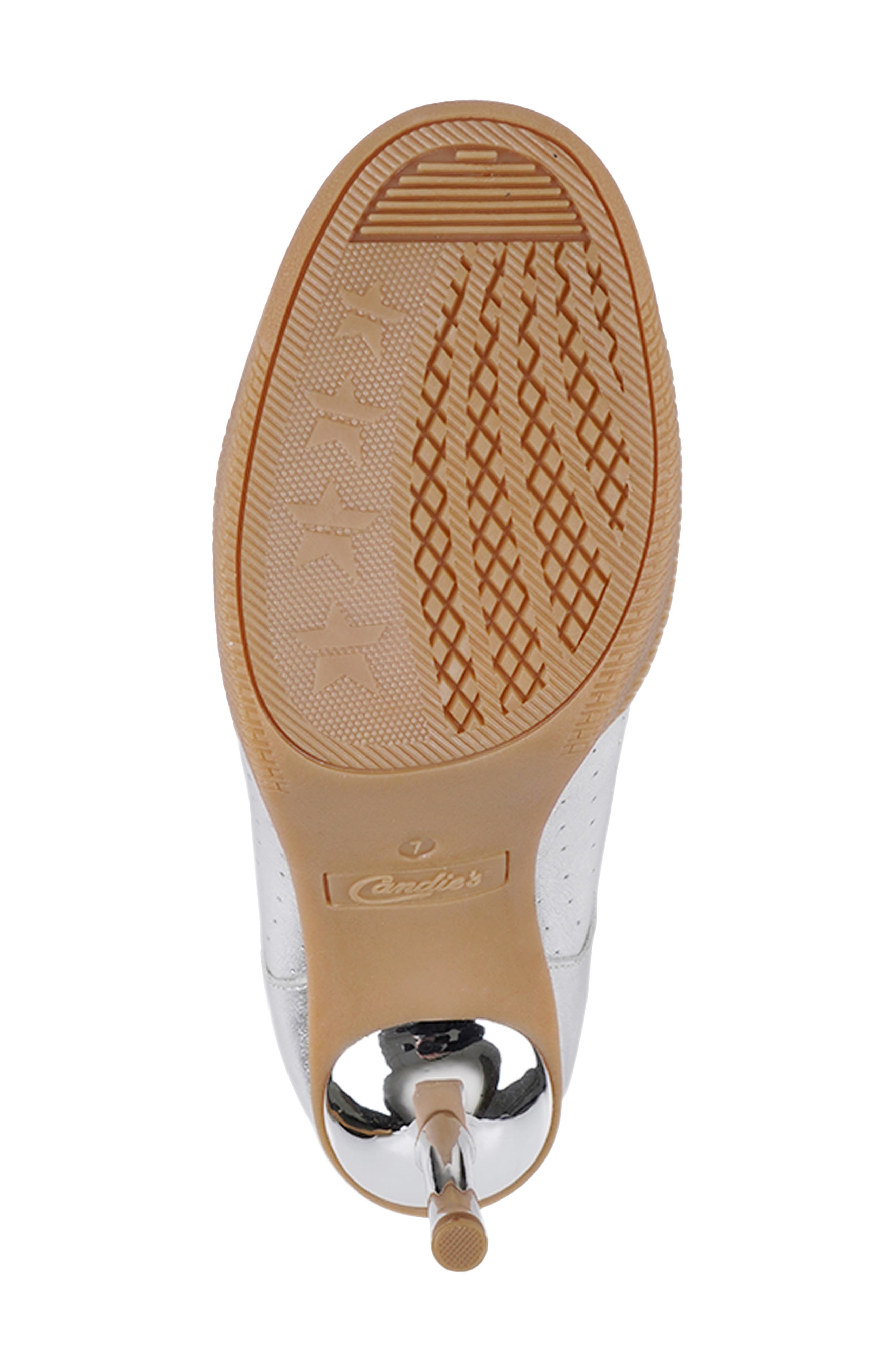 Candie
s Primm Mule, Alternate, color, Silver