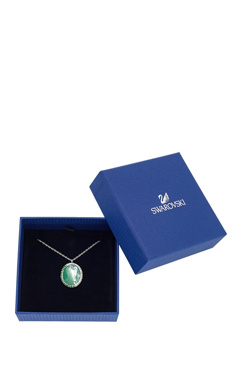 Swarovski Crystal Oval Pendant Necklace, Alternate, color, 